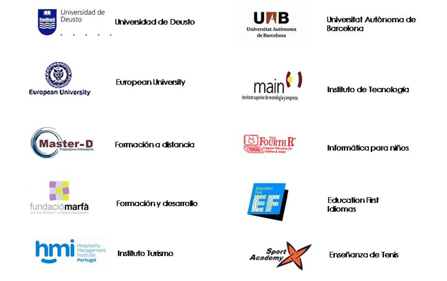 Clientes Educación